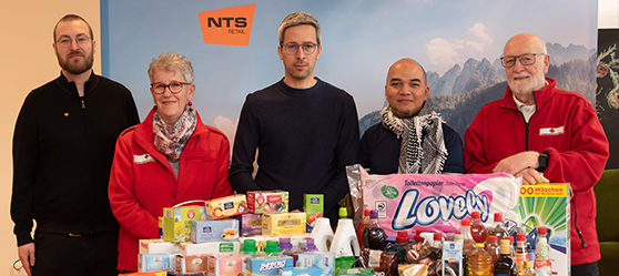 NTS Retail und das OÖ Rote Kreuz